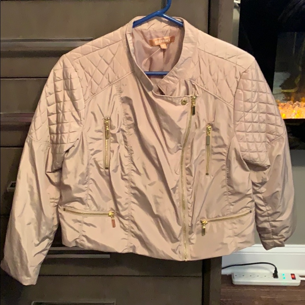 Ellen Tracy beige blazer